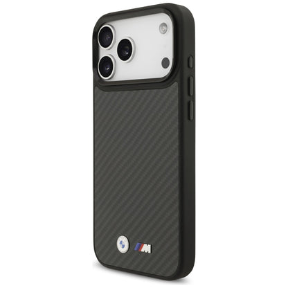 BMW M Kevlar Matt MagSafe Case for iPhone 17 Pro Max - Black_1