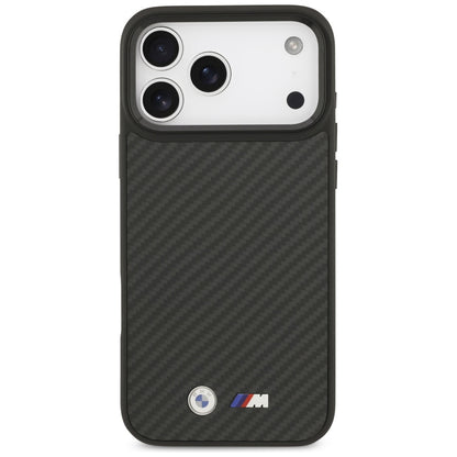 BMW M Kevlar Matt MagSafe Case for iPhone 17 Pro Max - Black_2