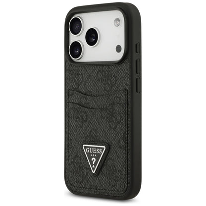 Guess 4G nauble Card Triangle case for iPhone 17 Pro - black_1