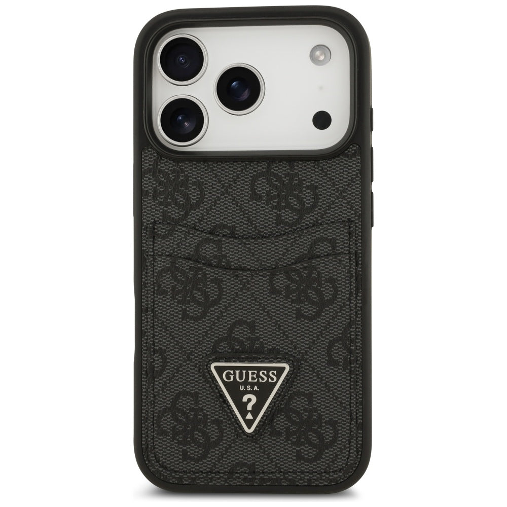 Guess 4G nauble Card Triangle case for iPhone 17 Pro - black_2