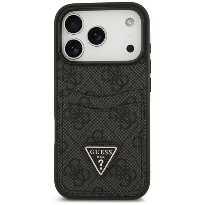 Guess 4G nauble Card Triangle case for iPhone 17 Pro - black_2