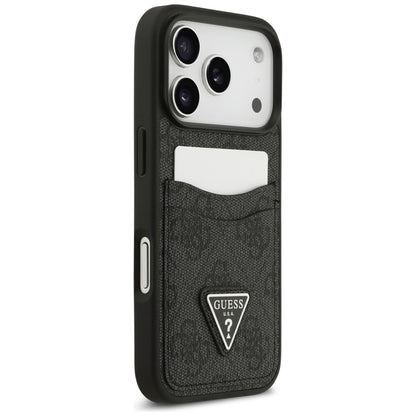 Guess 4G nauble Card Triangle case for iPhone 17 Pro - black_3