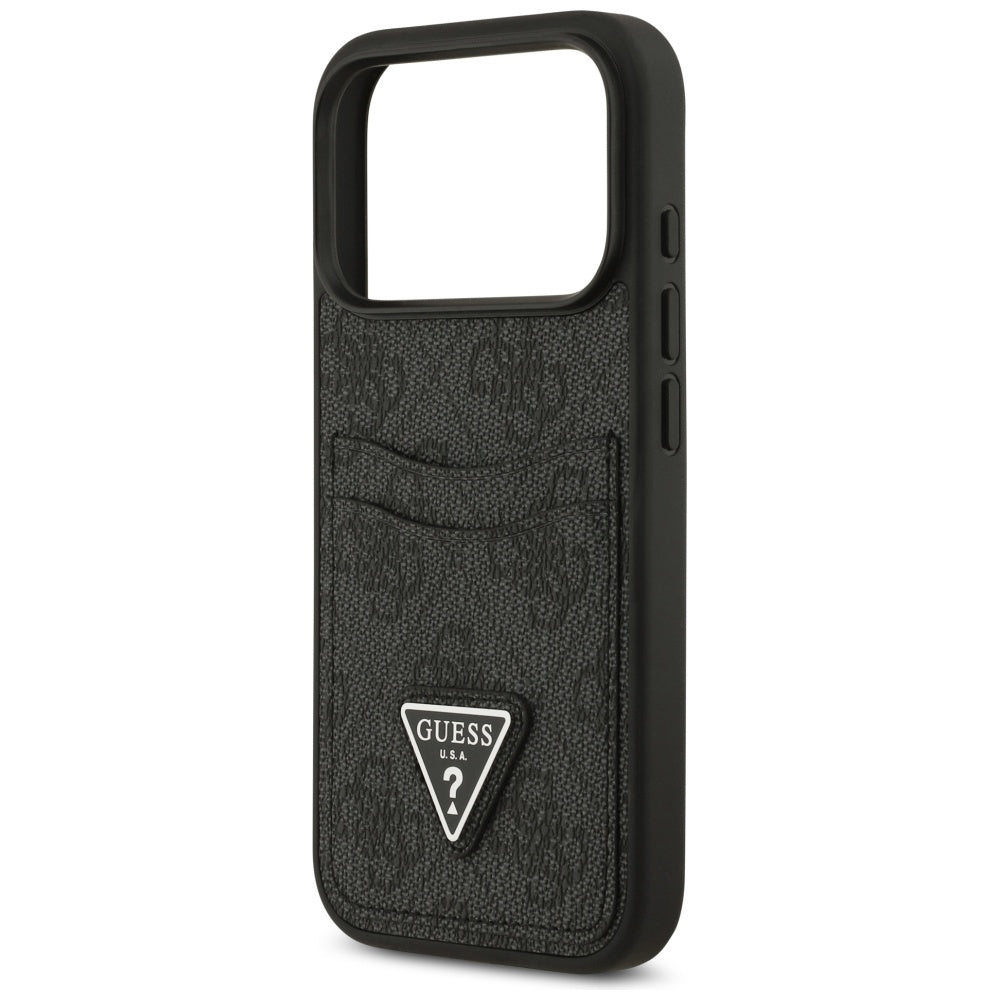 Guess 4G nauble Card Triangle case for iPhone 17 Pro - black_5