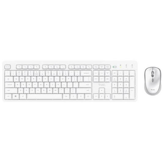 ODY II SET TASTIERA E MOUSE WIRELESS SILENZIOSI - LAYOUT ITALIANO - BIANCO - GARANZIA 5 AN_0