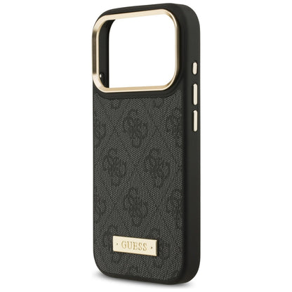 Guess 4G Logo Plate MagSafe Case for iPhone 17 Pro - Black_5