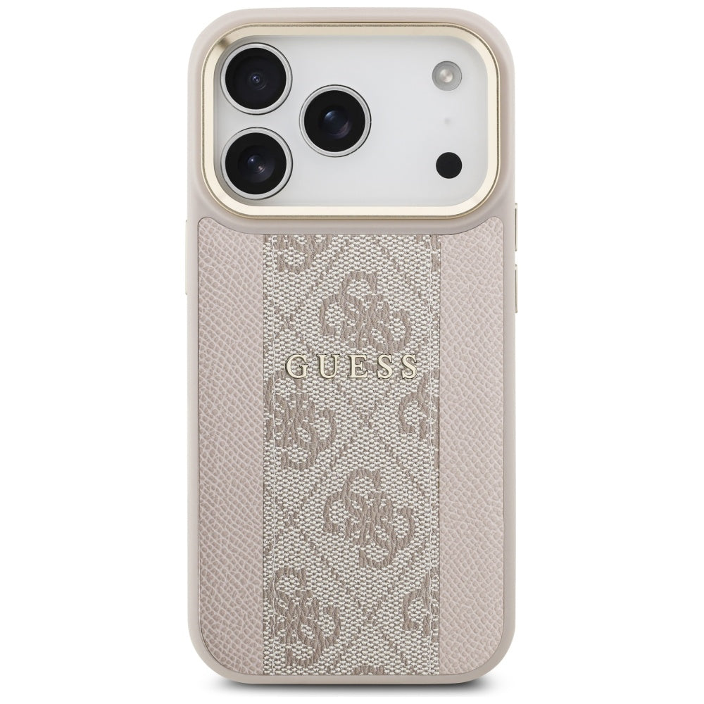 Guess 4G Stripe MagSafe Case for iPhone 17 Pro - Pink_2