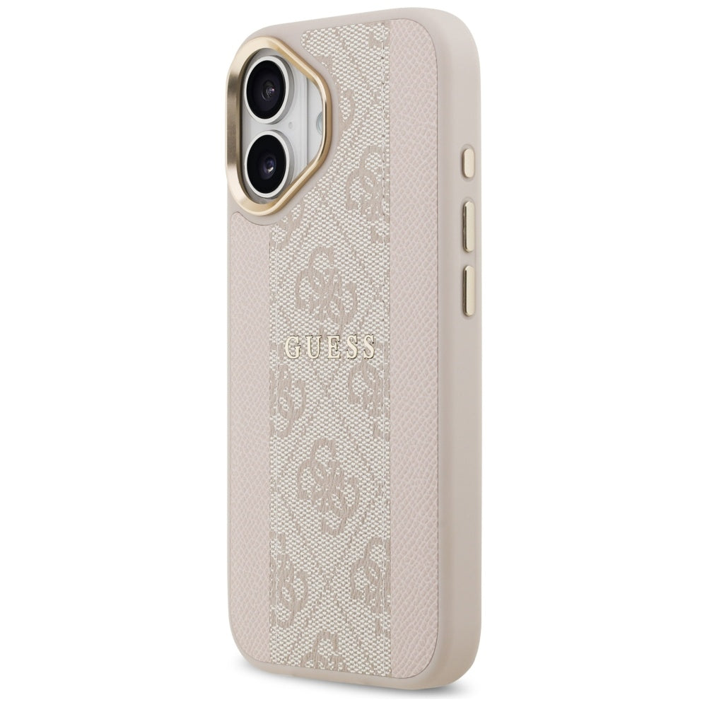 Guess 4G Stripe MagSafe Case for iPhone 17 - Pink_1