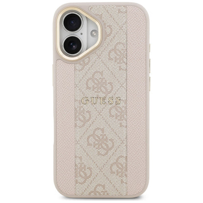 Guess 4G Stripe MagSafe Case for iPhone 17 - Pink_2