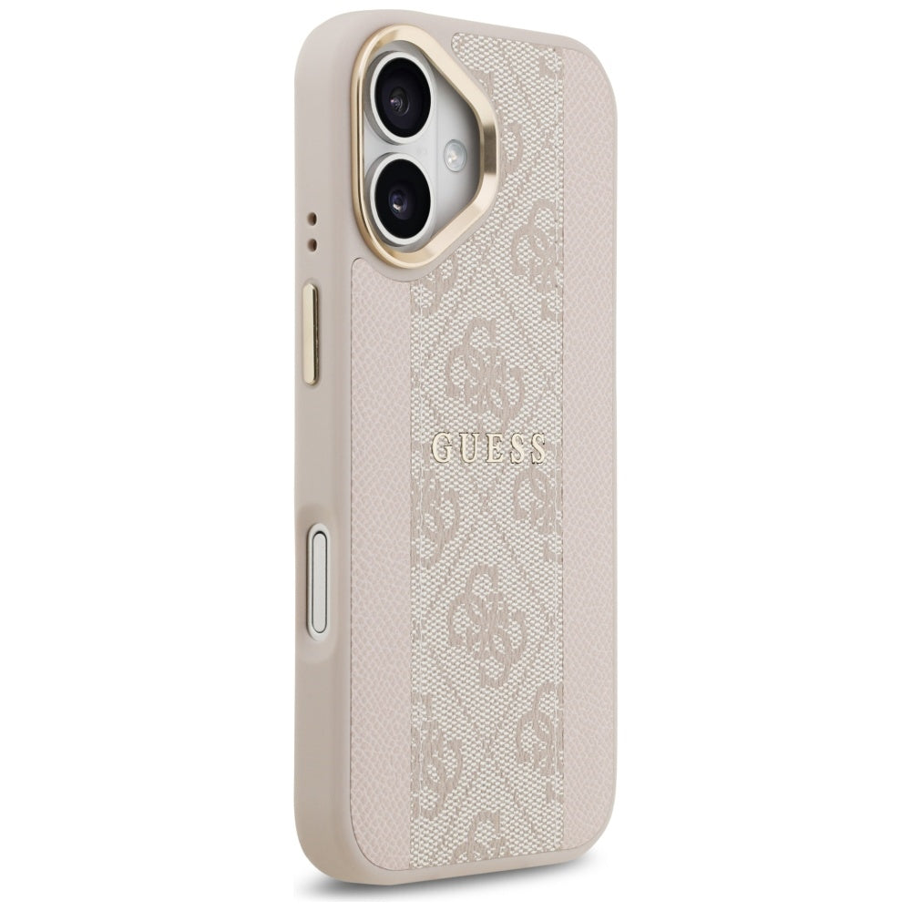 Guess 4G Stripe MagSafe Case for iPhone 17 - Pink_3
