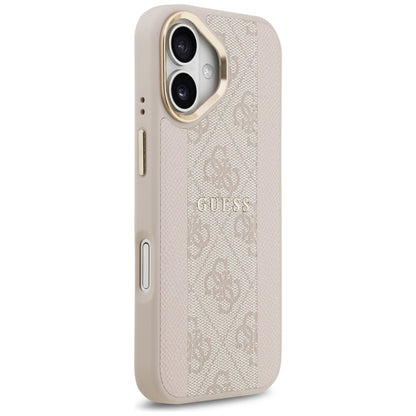 Guess 4G Stripe MagSafe Case for iPhone 17 - Pink_3