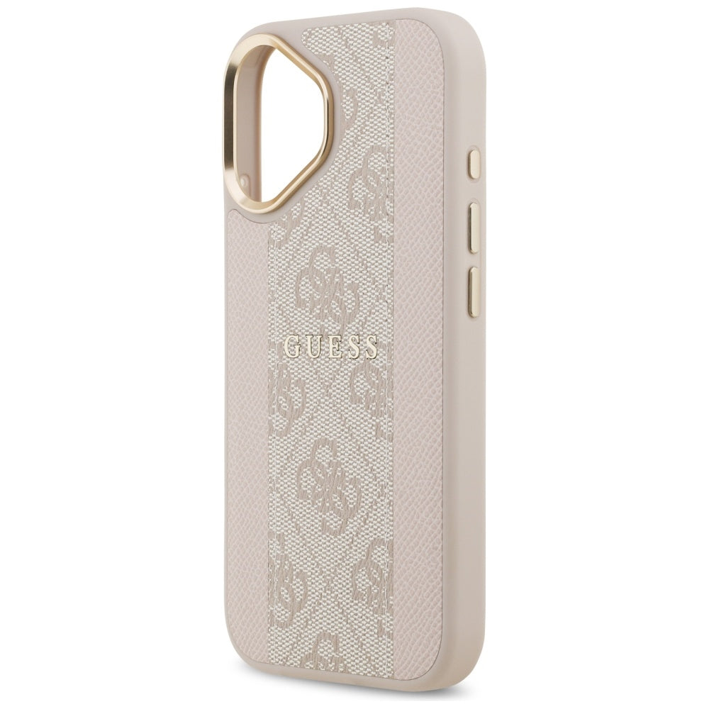 Guess 4G Stripe MagSafe Case for iPhone 17 - Pink_5