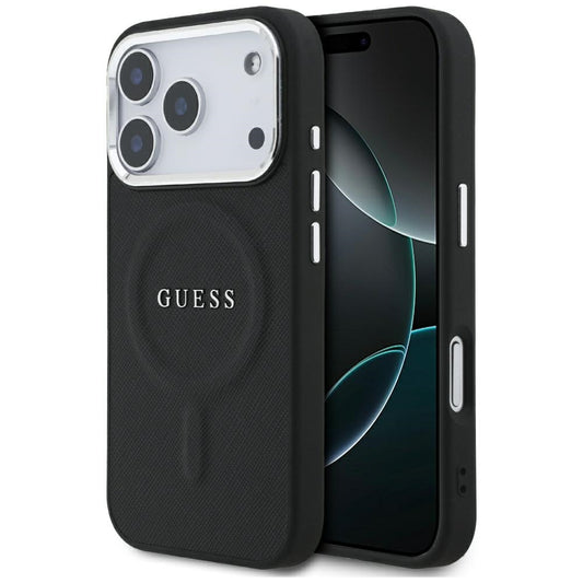 Guess Classic Logo MagSafe Case for iPhone 17 Pro - Black_0