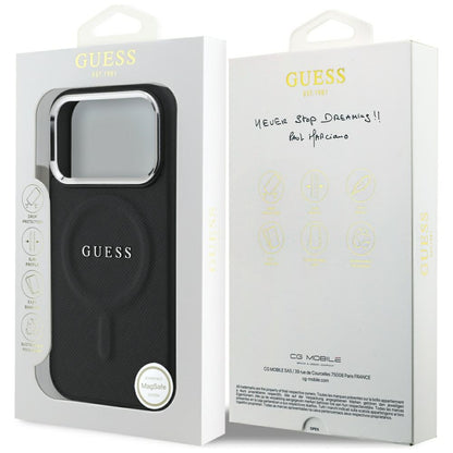 Guess Classic Logo MagSafe Case for iPhone 17 Pro - Black_7