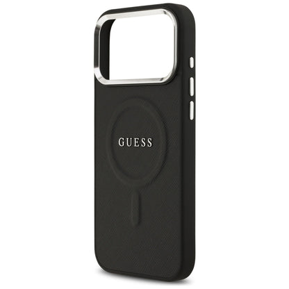 Guess Classic Logo MagSafe Case for iPhone 17 Pro Max - Black_5