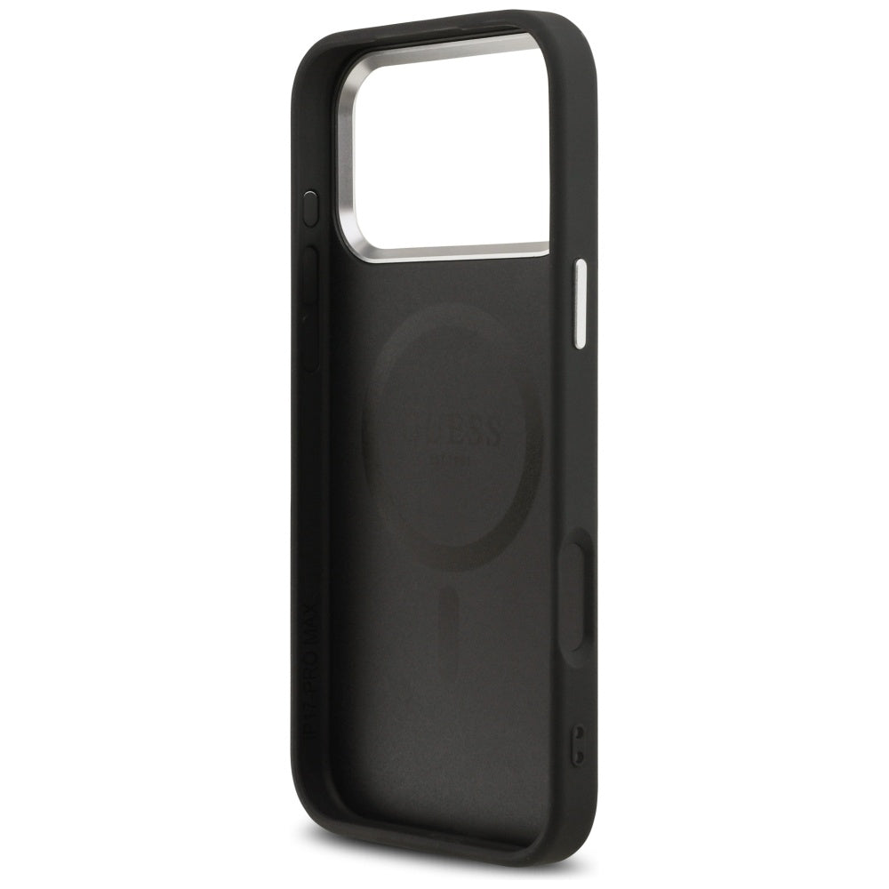 Guess Classic Logo MagSafe Case for iPhone 17 Pro Max - Black_6