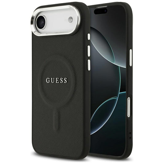 Guess Classic Logo MagSafe Case for iPhone Air - Black_0