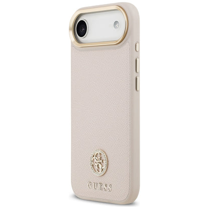 Guess Grained Strass Logo MagSafe iPhone Air Case - Pink_1