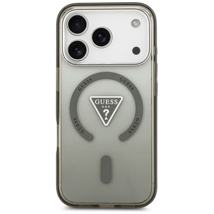 Guess IML Gradient Triangle Logo MagSafe Case for iPhone 17 Pro Max - Green_2