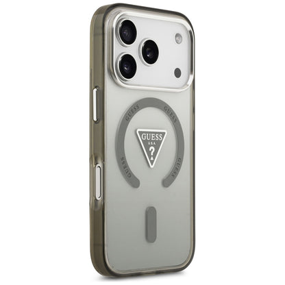 Guess IML Gradient Triangle Logo MagSafe Case for iPhone 17 Pro Max - Green_3