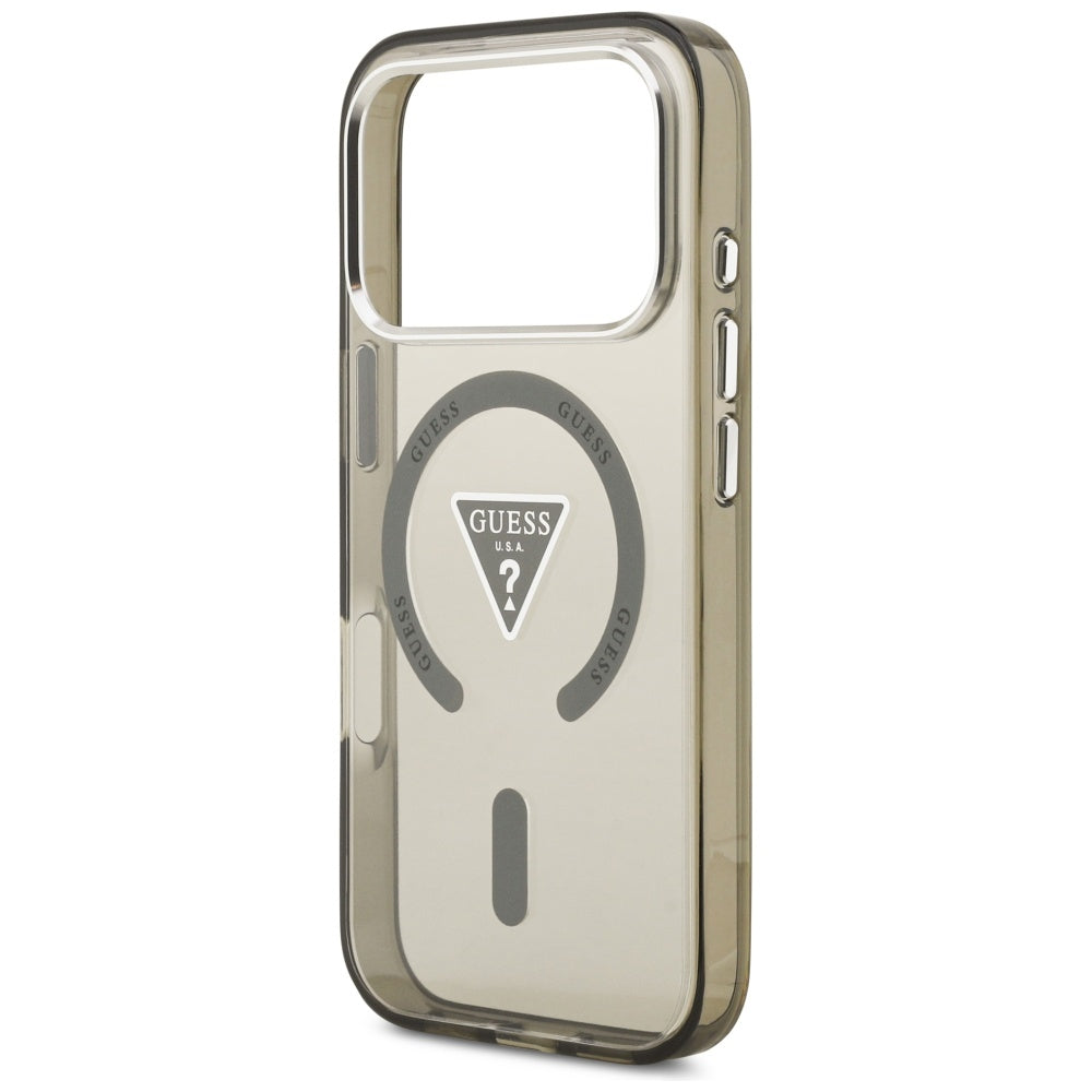 Guess IML Gradient Triangle Logo MagSafe Case for iPhone 17 Pro Max - Green_5