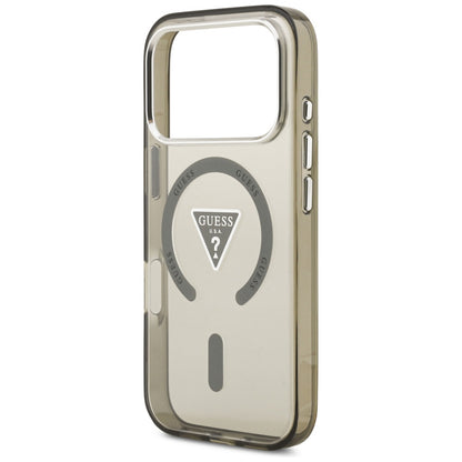 Guess IML Gradient Triangle Logo MagSafe Case for iPhone 17 Pro Max - Green_5