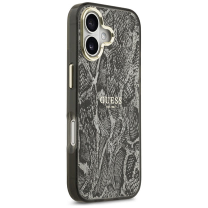Guess Python Pattern MagSafe Case for iPhone 17 - Black_3