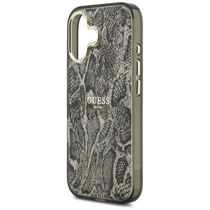 Guess Python Pattern MagSafe Case for iPhone 17 - Black_5