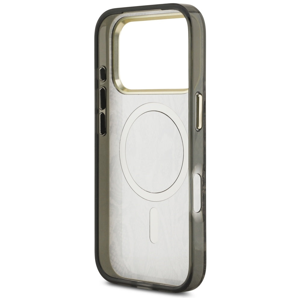 Guess Python Pattern MagSafe Case for iPhone 17 Pro - Brown_6