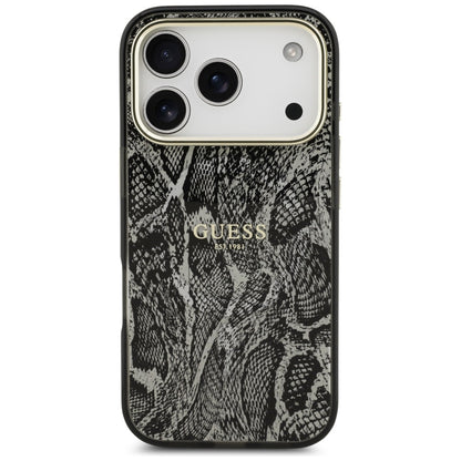 Guess Python Pattern MagSafe Case for iPhone 17 Pro - Black_2