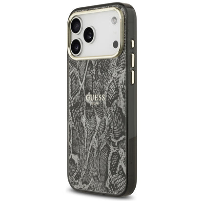 Guess Python Pattern MagSafe Case for iPhone 17 Pro Max - Black_1