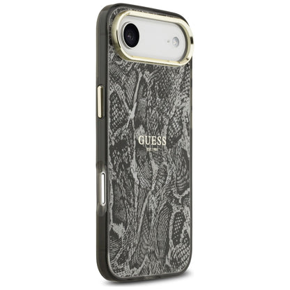 Guess Python Pattern MagSafe Case for iPhone Air - Black_3