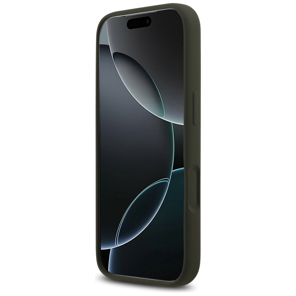 Guess Silicone Big 4G Script Case for iPhone 17 Pro - Green_4