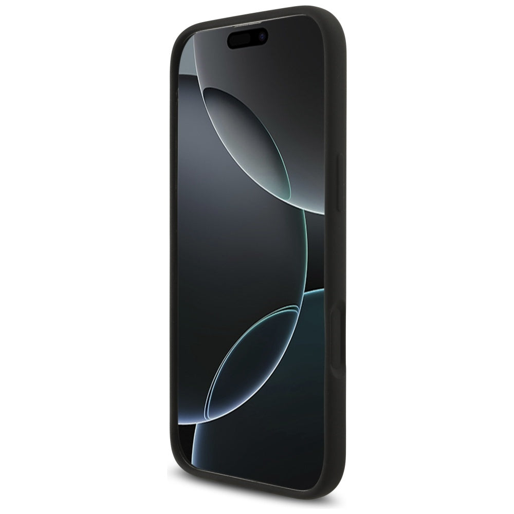 Guess Silicone Big 4G Script case for iPhone Air - black_4