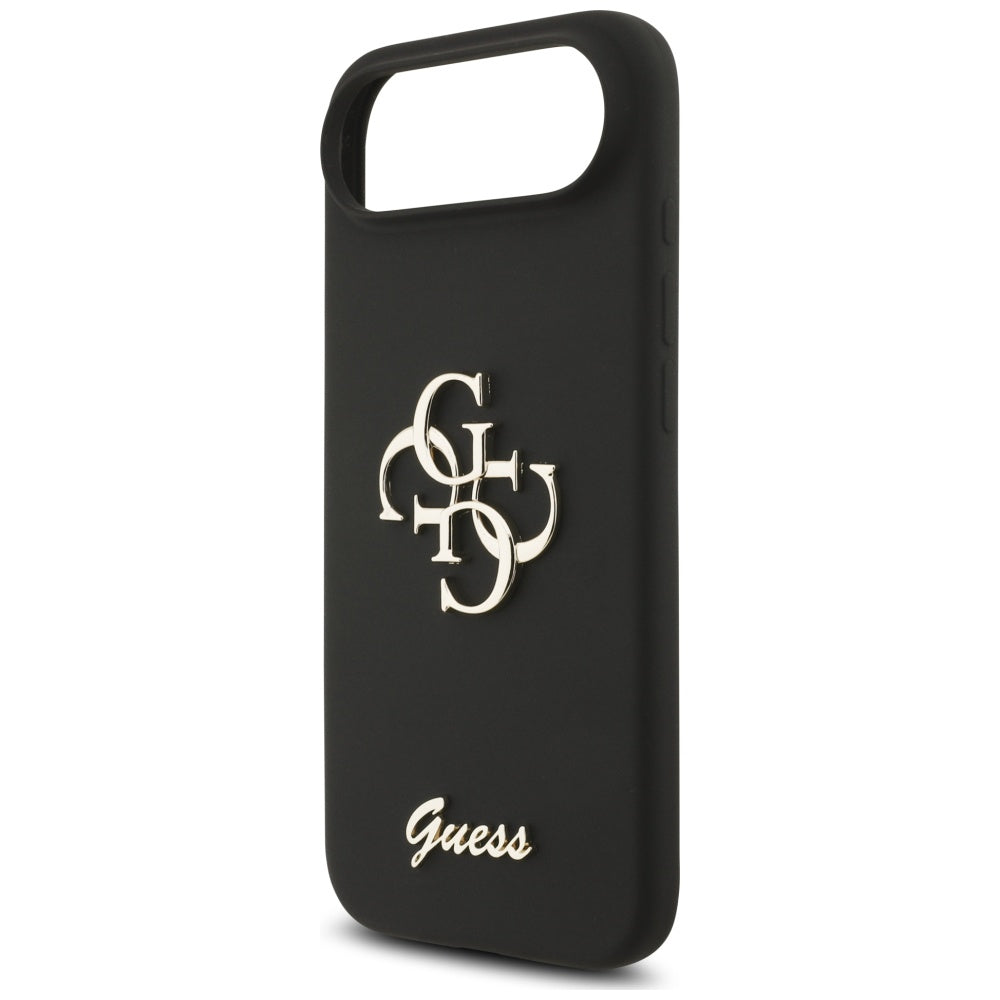 Guess Silicone Big 4G Script case for iPhone Air - black_5