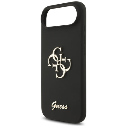 Guess Silicone Big 4G Script case for iPhone Air - black_5