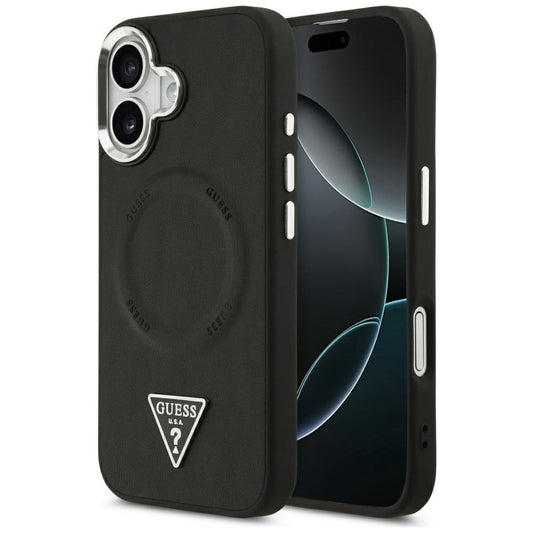 Guess Triangle Logo MagSafe case for iPhone 17 - black_0