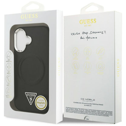 Guess Triangle Logo MagSafe case for iPhone 17 - black_7
