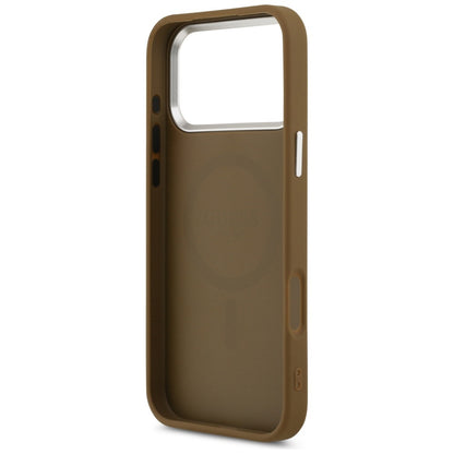Guess Triangle Logo MagSafe case for iPhone 17 Pro - brown_6