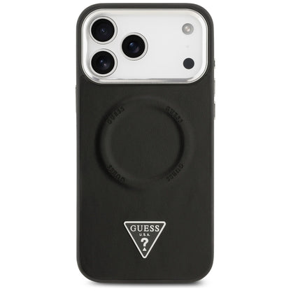 Guess Triangle Logo MagSafe case for iPhone 17 Pro - black_2