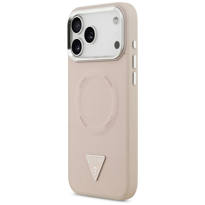 Guess Triangle Logo MagSafe Case for iPhone 17 Pro Max - Pink_1