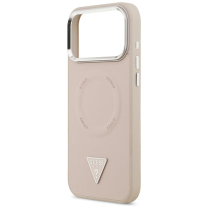 Guess Triangle Logo MagSafe Case for iPhone 17 Pro Max - Pink_5