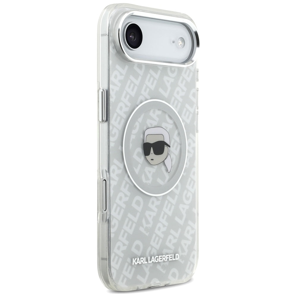 Karl Lagerfeld IML Karl Head Logo MagSafe iPhone Air Case - Gray_3
