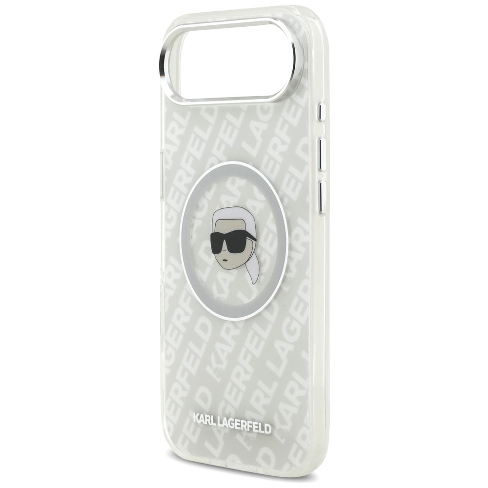 Karl Lagerfeld IML Karl Head Logo MagSafe iPhone Air Case - Gray_5