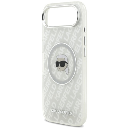 Karl Lagerfeld IML Karl Head Logo MagSafe iPhone Air Case - Gray_5