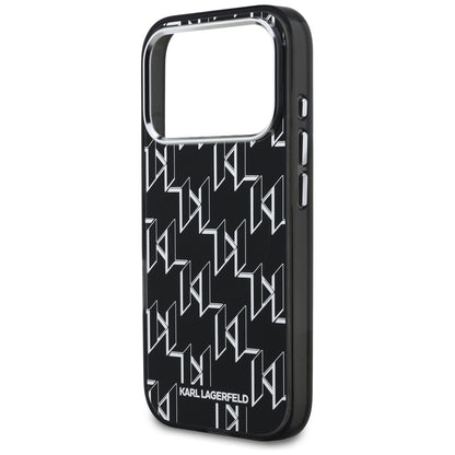 Karl Lagerfeld IML KL Monogram MagSafe Case for iPhone 17 Pro - Black_5