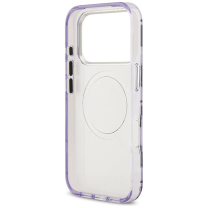 Karl Lagerfeld IML KL Monogram MagSafe Case for iPhone 17 Pro - Purple_6