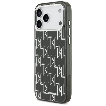 Karl Lagerfeld IML KL Monogram MagSafe Case for iPhone 17 Pro Max - Black_1