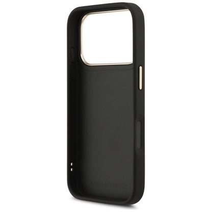 Karl Lagerfeld Karl Script Logo Case for iPhone 17 Pro - Black_6
