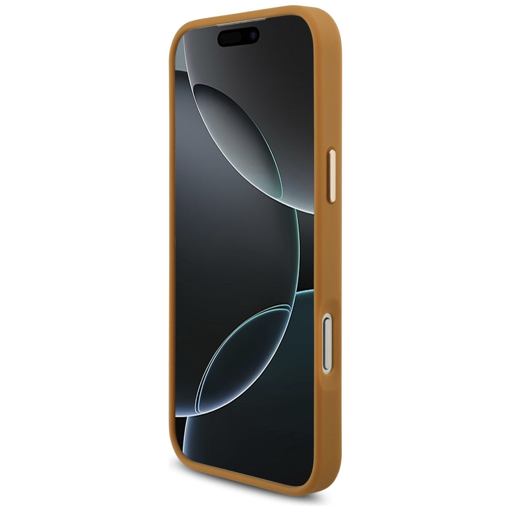 Karl Lagerfeld Karl Script Logo Case for iPhone 17 Pro Max - Brown_4
