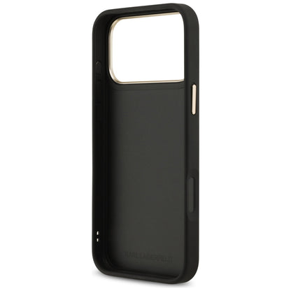 Karl Lagerfeld Karl Script Logo Case for iPhone 17 Pro Max - Black_6